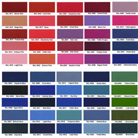 RAL Exterior Powder Coat Color Chart